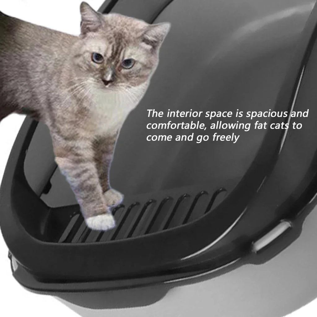 Cat Litter Box (Titanium Grey)