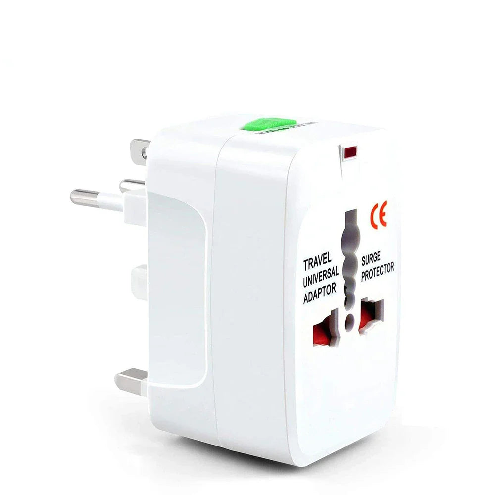 Universal Plug Travel Adapter  with USB Type C Ports