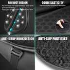 Motorcycle Seat Cushion Honeycomb Gel Pressure Relief Pad