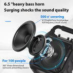 Wireless Karaoke System with Speaker & Microphone Set