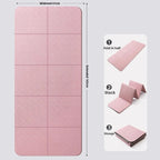 Foldable Non-Slip Yoga Mat EVA
