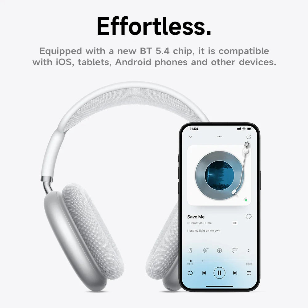 Headphones Wireless Bluetooth ANC Over-Ear W65 Plus