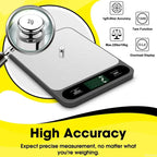 Kitchen Scale Digital with USB Waterproof 10Kg Smart