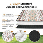 Picnic Blanket Waterproof Oxford Large