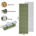 Egg Nest Camping Mat with EVA Aluminum