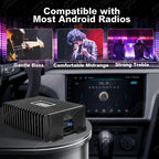 DSP Android Radio 4 Channel Car Amplifier