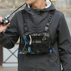 Fishing Chest Bag with Waterproof Tackle Pack