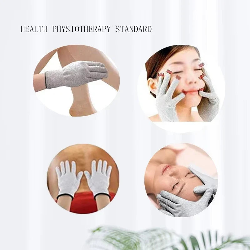 EMS Massage Gloves with Palm Muscle Stimulator