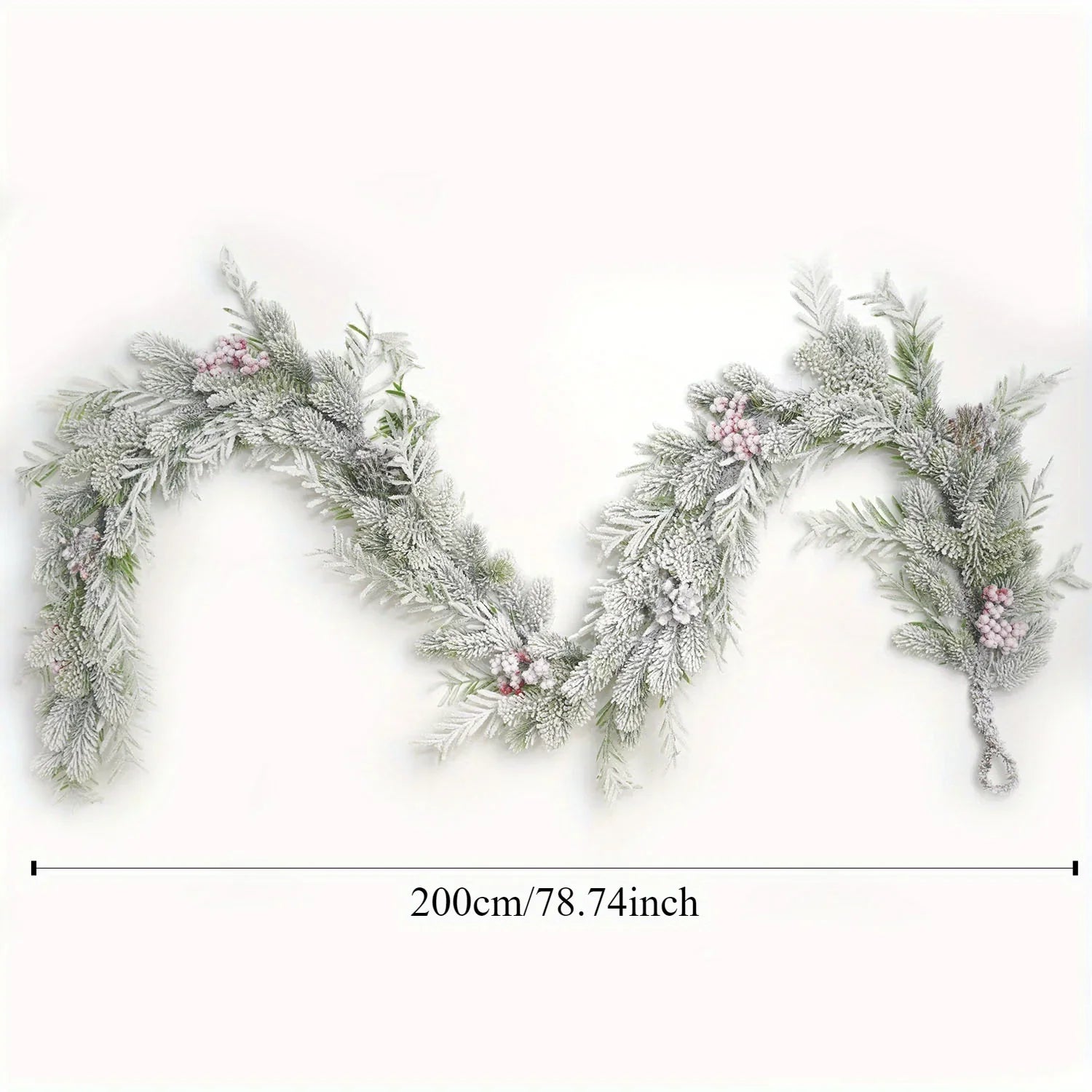 Christmas Wreath with Cold Berry Rattan