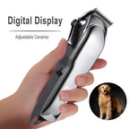 Pet Hair Clipper Rechargeable Low Noise Trimmer
