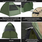 Camping Tent Foldable Automatic Single Mesh Canopy