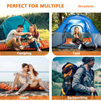 Camping Sleeping Pad with Foot Pump Pillow