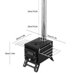Wood Burning Foldable Stove