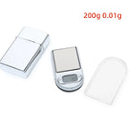 Digital Pocket Scale with Mini 200g Jewelry Weight