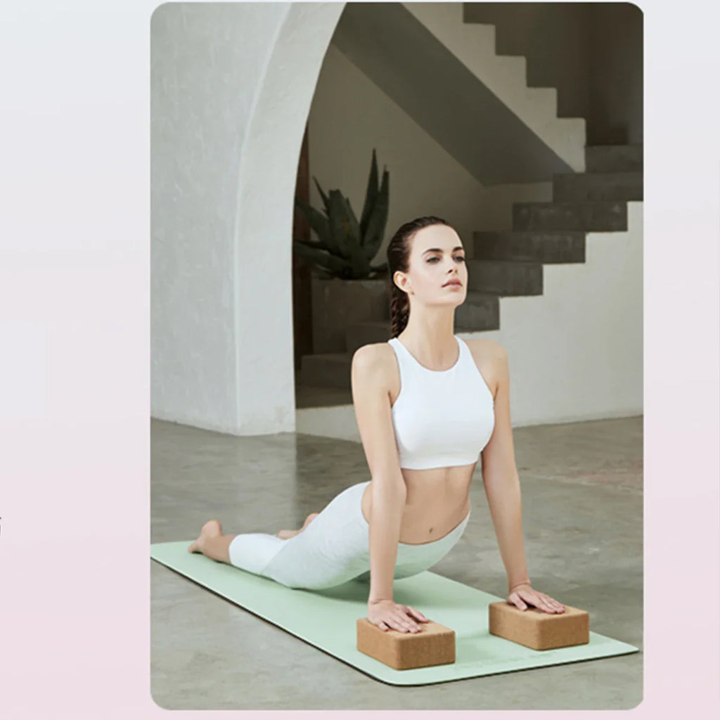 Yoga Mat TPE Non Slip Fitness Guide Line
