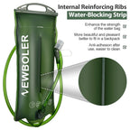 Outdoor Hydration Backpack Water Bladder 2L PEVA Reservoir