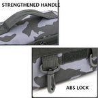 Fishing Gear Shoulder Bag with Nylon Rod Holder