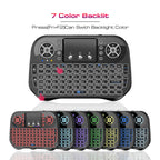 Mini Wireless Bluetooth Keyboard Backlit USB for Android PC