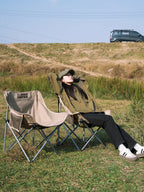 Outdoor Moon Chair with Portable Camping Picnic