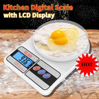 Digital Kitchen Scale with High-Precision LED