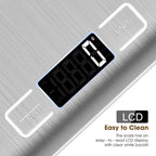 Kitchen Scale Digital 10kg LCD Stainless Steel