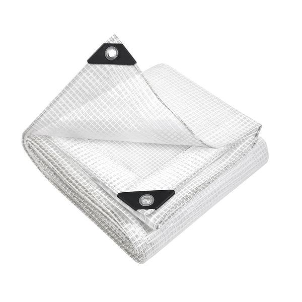 Clear Heavy Duty Canvas Tarpaulin Cover for Camping