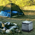 Portable Car Toilet with Integrated Waste Bin - Durable PP Material, Ideal for RVs, Outdoor Camping & Emergency Situations - Sleek Design with Ventilation Slits RV Toilets