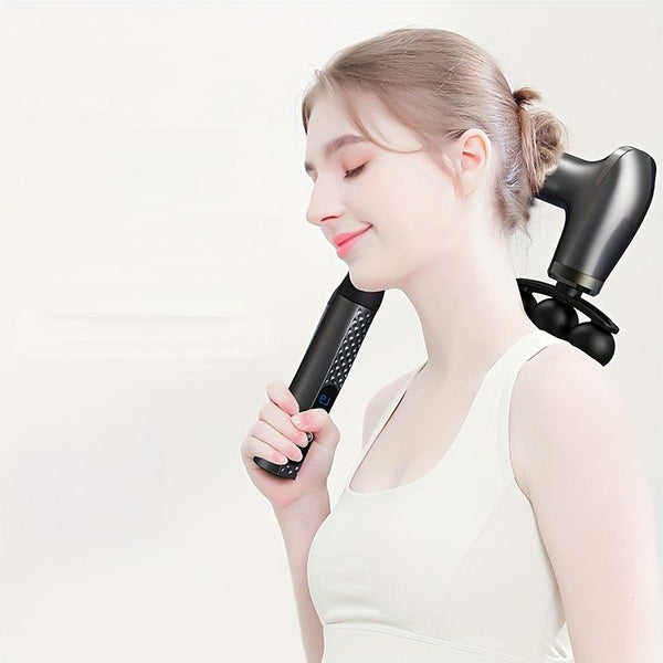 Portable Hand-Held Massager (Black)