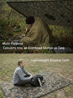 Camouflage 迷彩 Camouflage rain poncho, waterproof poncho Australia, outdoor rain gear, camping poncho, hiking poncho, bushwalking poncho, hunting poncho, emergency poncho