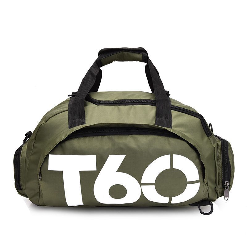 Travel Duffel Bag T60 Duffel Durable Travel Bag Stylish Gym Bag Weekend Bag - black and white - Size 50-30-28CM