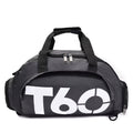 Travel Duffel Bag T60 Duffel Durable Travel Bag Stylish Gym Bag Weekend Bag - Dark Gray - Size 50-30-28CM