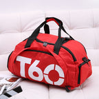 Travel Duffel Bag T60 Duffel Durable Travel Bag Stylish Gym Bag Weekend Bag - Navy - Size 45-25-23CM