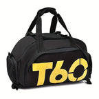Travel Duffel Bag T60 Duffel Durable Travel Bag Stylish Gym Bag Weekend Bag - Orange - Size 45-25-23CM