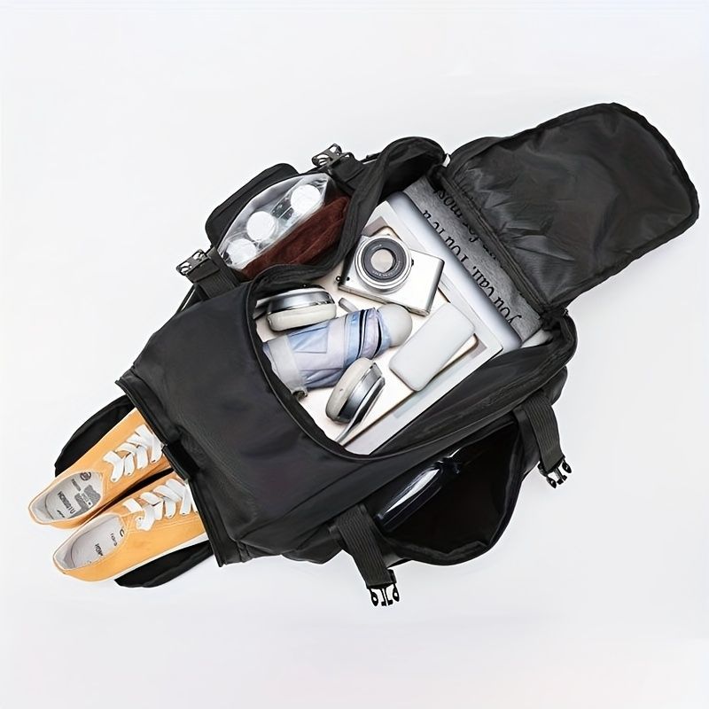 Travel Duffel Bag T60 Duffel Durable Travel Bag Stylish Gym Bag Weekend Bag - Orange - Size 50-30-28CM