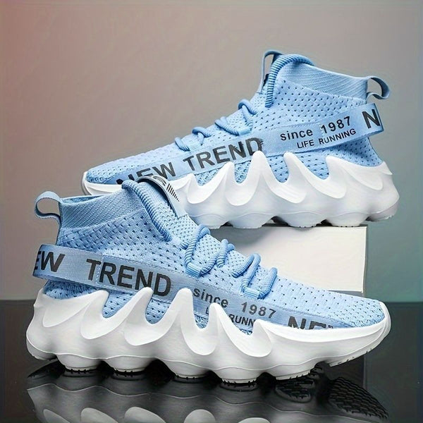 Men'S Casual Sneakers Trendy Stylish - Blue - Size 41
