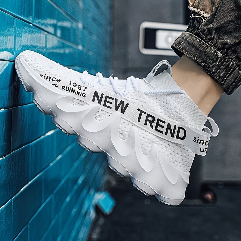 Men'S Casual Sneakers Trendy Shoes Men'S Footwear Comfortable Sneakers Stylish - Blue - Size 41