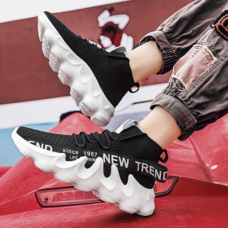 Men'S Casual Sneakers Trendy Shoes Men'S Footwear Comfortable Sneakers Stylish - Green - Size 44