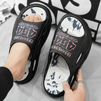 Men'S Slippers EVA Slippers Indoor Outdoor Slippers Beach Slippers Shower - White - Size 38