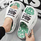 Men'S Slippers EVA Slippers Indoor Outdoor Slippers Beach Slippers Shower - White - Size 38