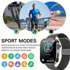 Unisex Smart Watch Australia Advanced Smart Watch Fitness Tracker Watch Call - Black - Size 01