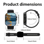 Unisex Smart Watch Australia Advanced Smart Watch Fitness Tracker Watch Call - Silver - Size 01