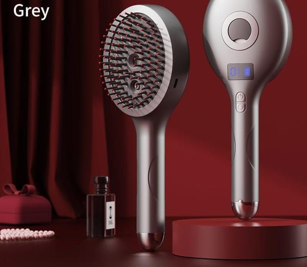 Hair Massage Comb with Adjustable Intensity