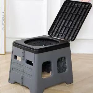 Folding Camping Toilet – Compact Portable Outdoor Toilet for Camping Hiking