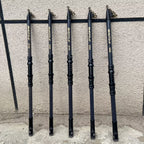 Ultra-hard carbon fiber fishing rod 3m, with anti-slip handle and metal ground inserts - suitable for sea rock fishing, surfing casting and long-range casting