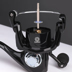 BILLINGS EK 3000 series, 5.2:1 gear ratio, maximum drag force 26LB, aluminum alloy metal line cup, spool reel, suitable for freshwater and seawater