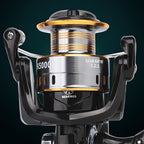 BILLINGS EK 3000 series, 5.2:1 gear ratio, maximum drag force 26LB, aluminum alloy metal line cup, spool reel, suitable for freshwater and seawater