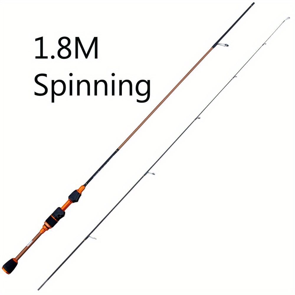 Ultra-light carbon micro-mouthe fishing rod UL1.8m ultra-soft Gun handle rod handle slightly far casting whitefish fishing rod