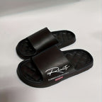 EVA One-Step-On Slippers - All-Season Unisex Design - Black - Size 10(AU10/EU43)