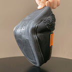 Men's Suede Slippers with Fleece Trim - Blue - Size 9(AU9/EU42)