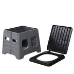 Folding Camping Toilet – Compact Portable Outdoor Toilet for Camping Hiking